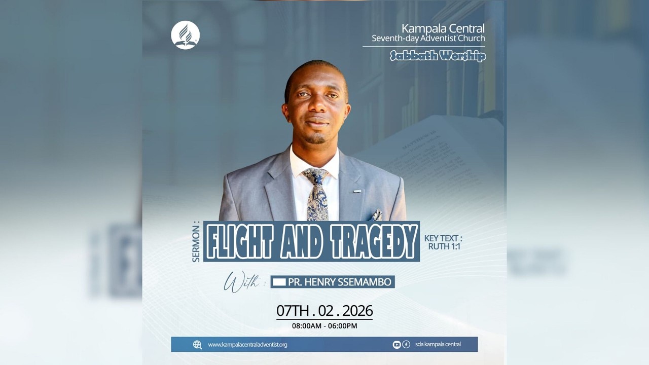 🔴Live: Sabbath Worship | Flight And Tragedy with Pr Henry Ssemambo II Key text: Ruth 1:1