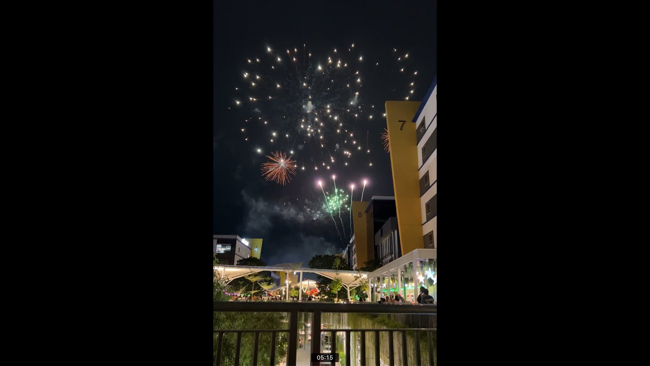 SM Clark Fireworks Display - December 23, 2023