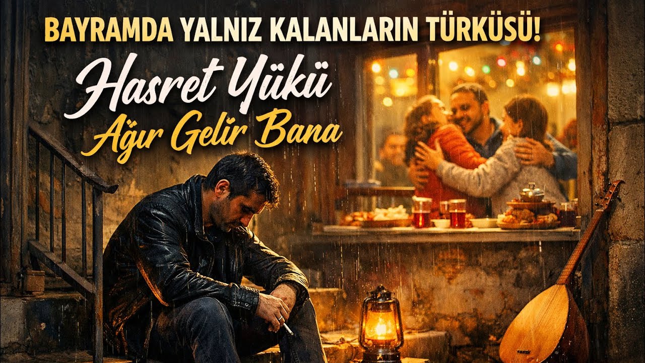 Bayramda Yalnız Kalanların Türküsü | Hasret Yükü Ağır Gelir Bana(Made By Hüso C)
