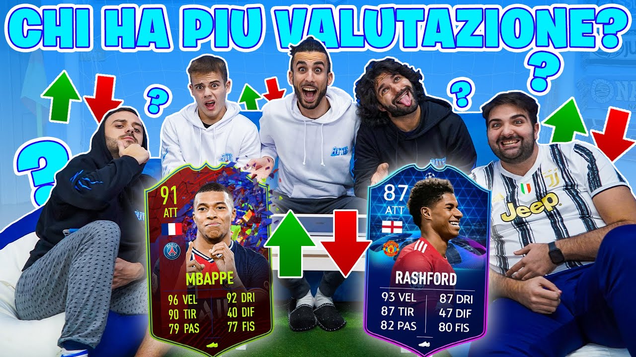 🤔 CHI HA PIU VALUTAZIONE? con gli ELITES! | FIFA 21 QUIZ HIGHER LOWER