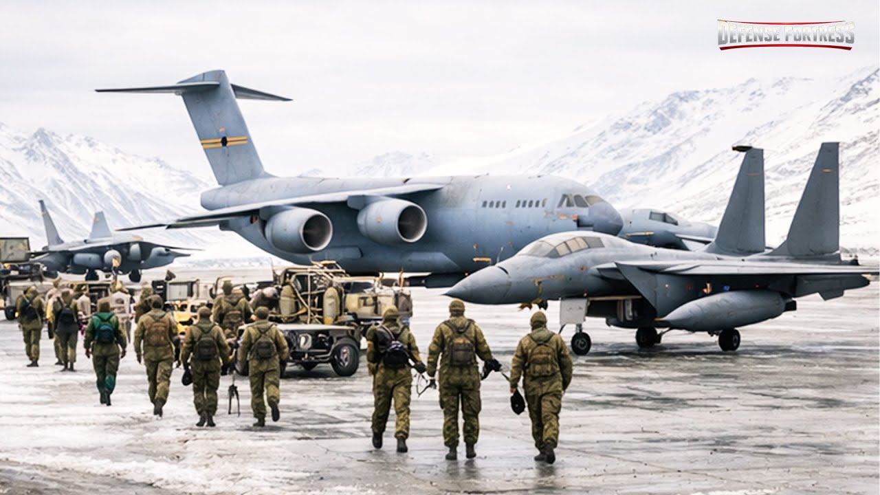 Greenland on Alert: US Fighter Jets, Tankers, and Troops Arrive
