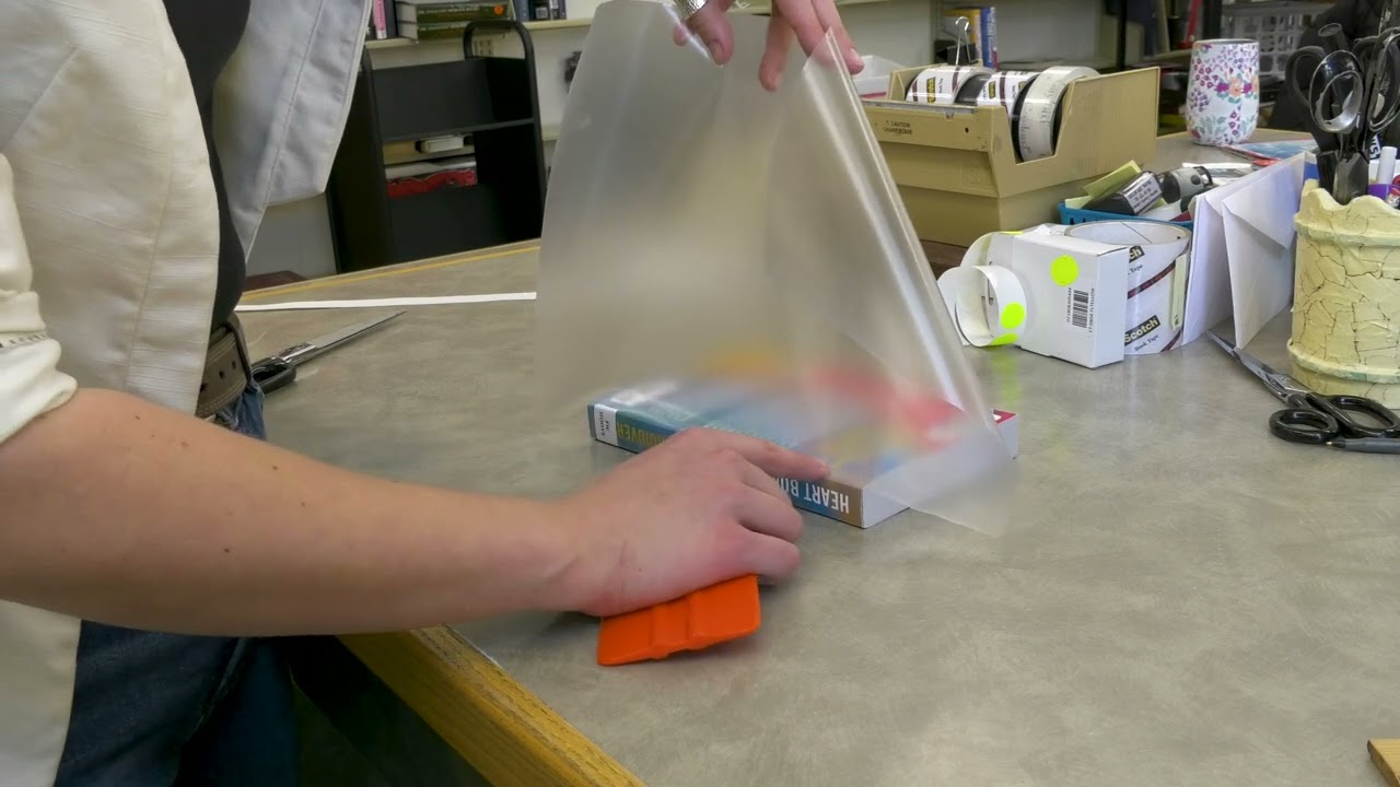Covering Books at the Library 101: Contact Paper