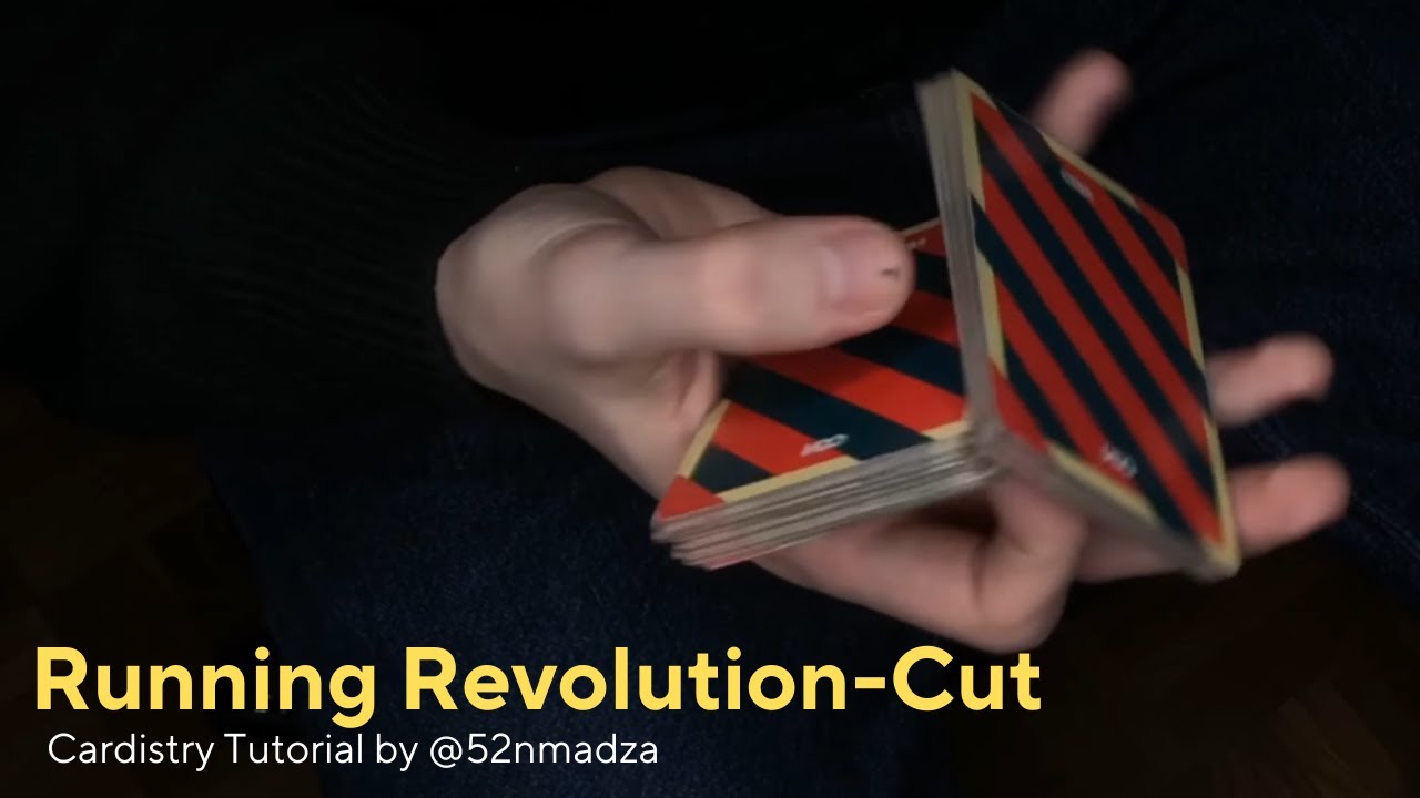 Running Revolution Cut //CardistryTutorial// by Adam Finell