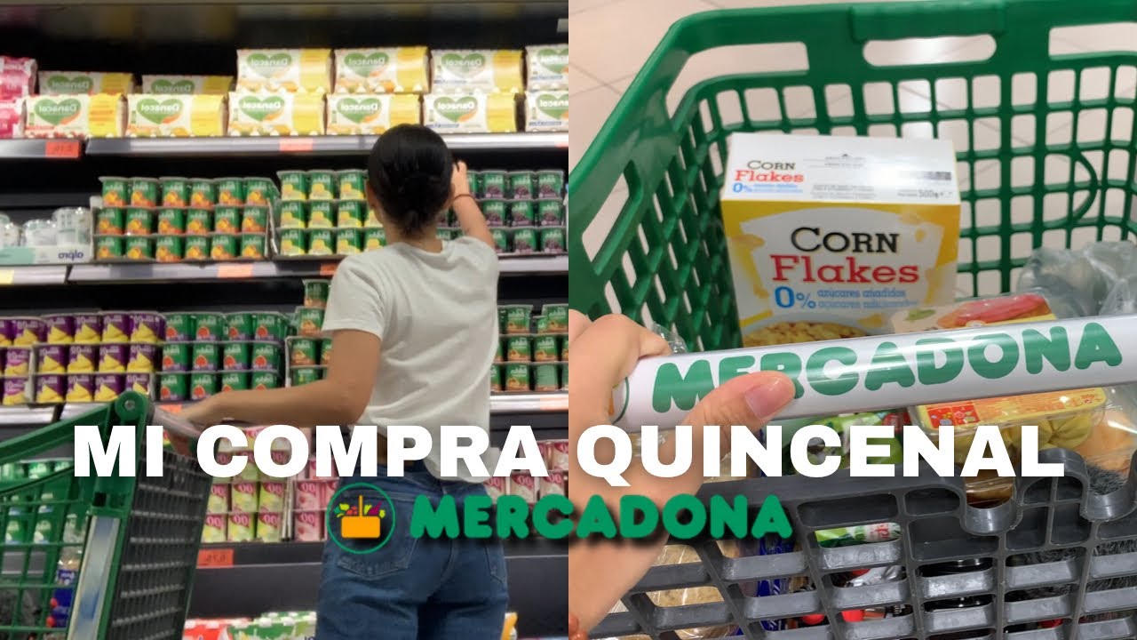 MI COMPRA quincenal en MERCADONA | @Nanditta