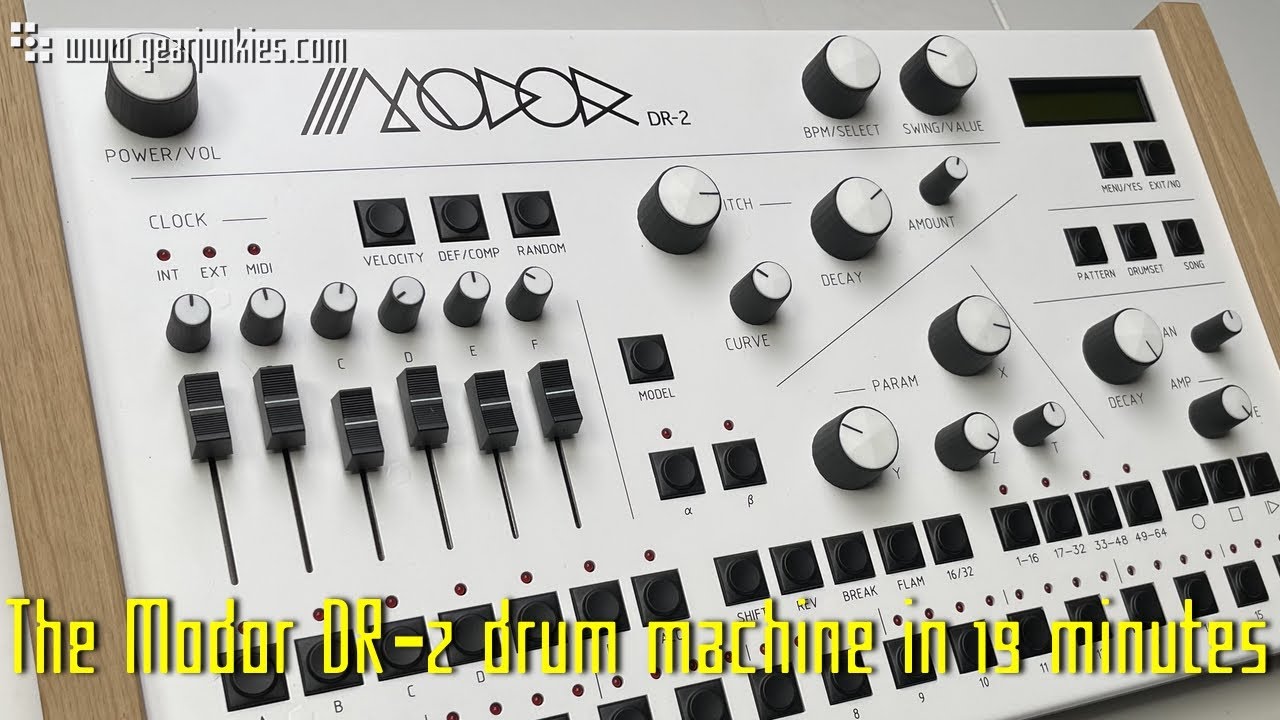 Драм-машина Modor DR-2 за 19 минут