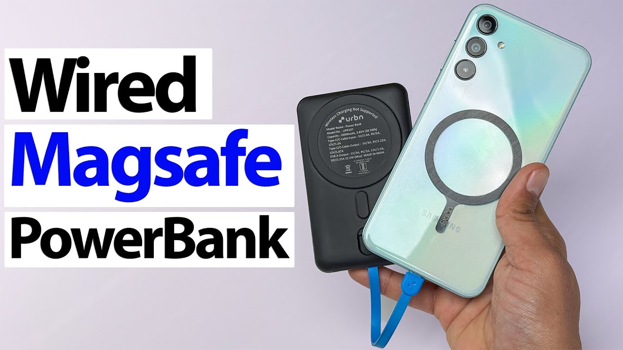 ⚡️ Magsafe Killer | URBN MagLink 10,000 mAh Power Bank! 🔋