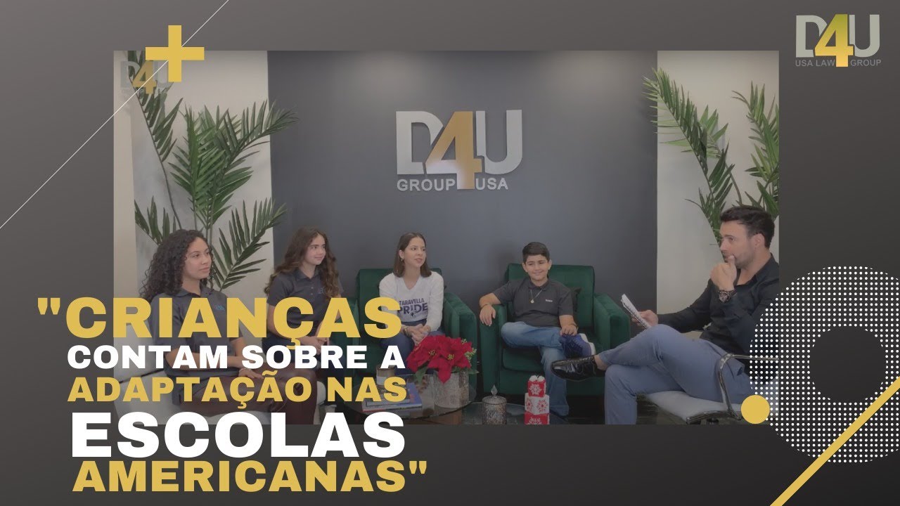 COMO É A ADAPTAÇÃO DAS CRIANÇAS BRASILEIRAS NAS ESCOLAS AMERICANAS?