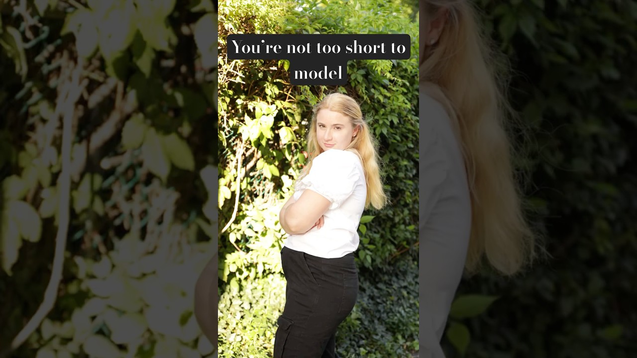 I always thought I was &ldquo;too short&rdquo; to model&hellip; keep going !