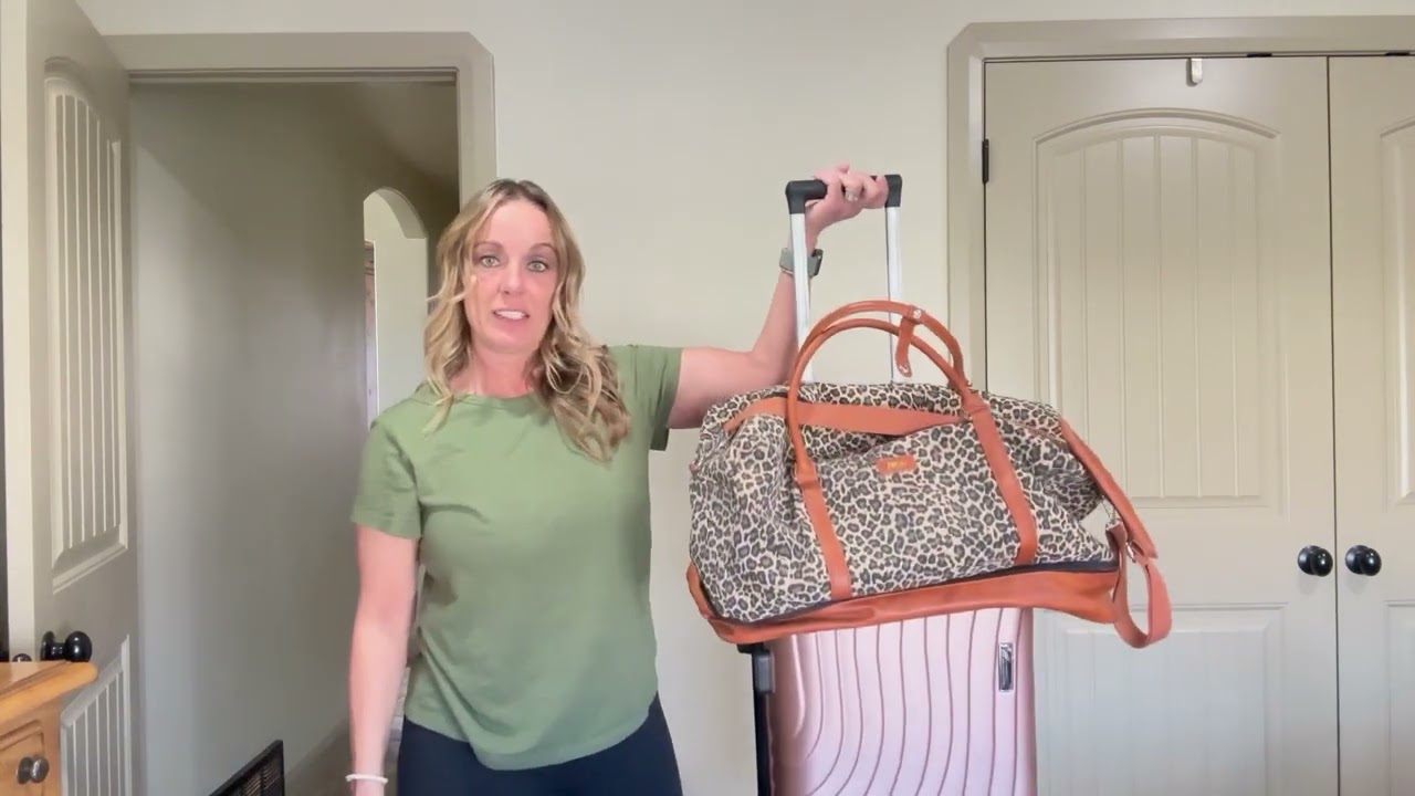 Weekender Travel Bag Review 🧳✨ | IBFUN Carry-On Duffel Set