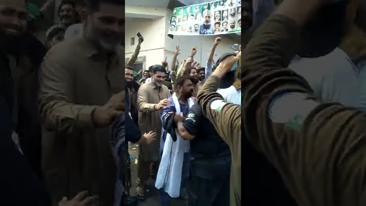PP 217 Multan Qasimpur Colony Basti Dogra میں ہنگامہ آرائ شدید نعرہ بازی   #By Election