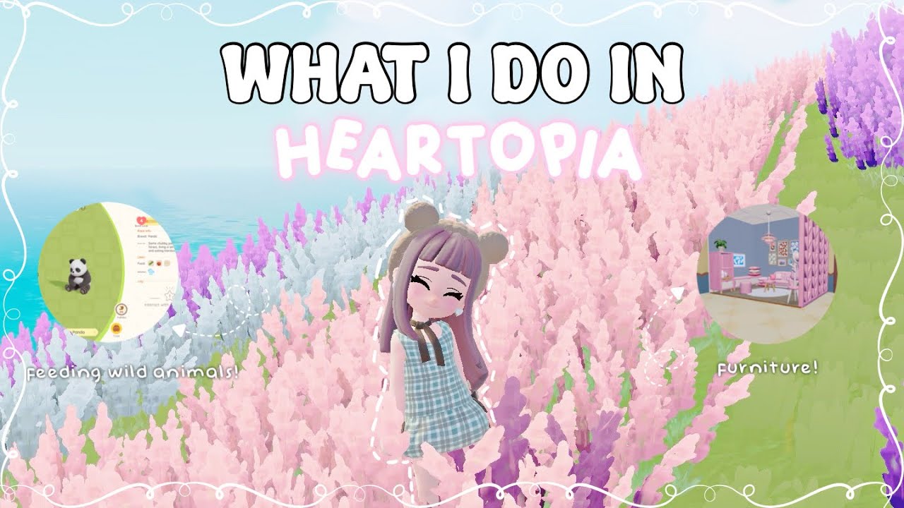 ⋆˚꩜｡ My Daily Routine in Heartopia! 🪽 | feeding wild animals, gardening, cooking, etc. 💐