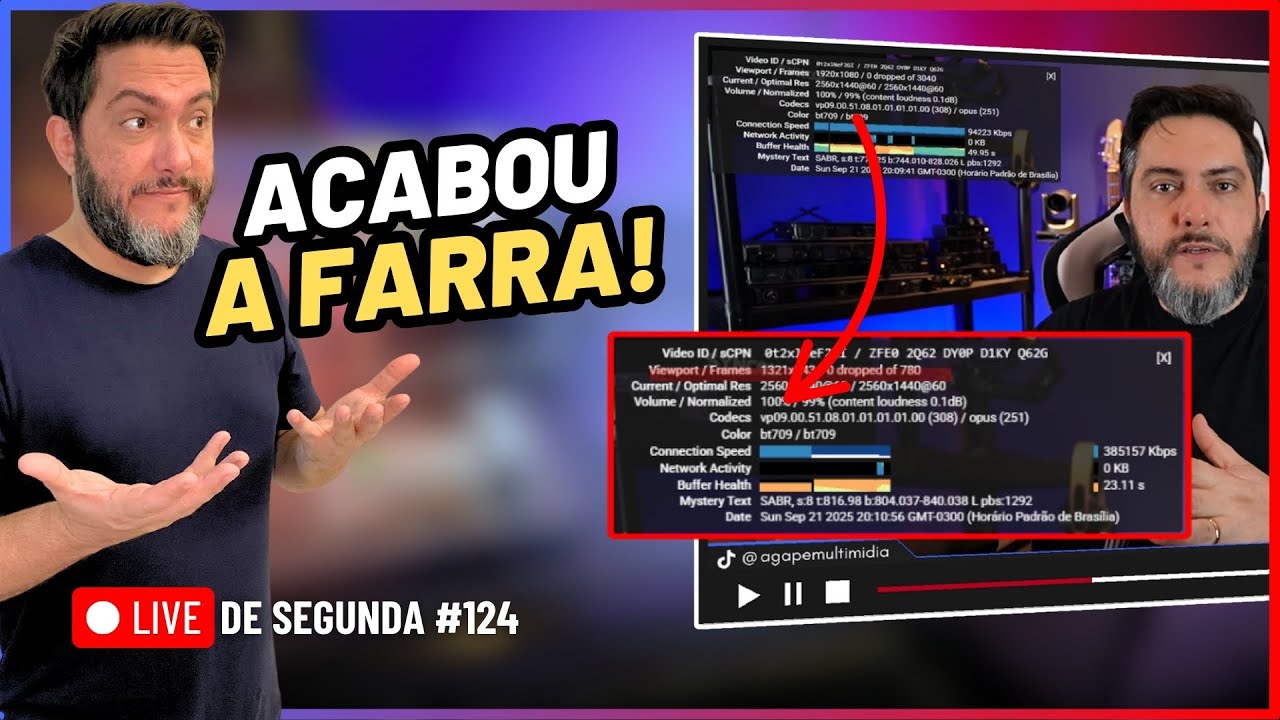 🔴 LIVE DE SEGUNDA 