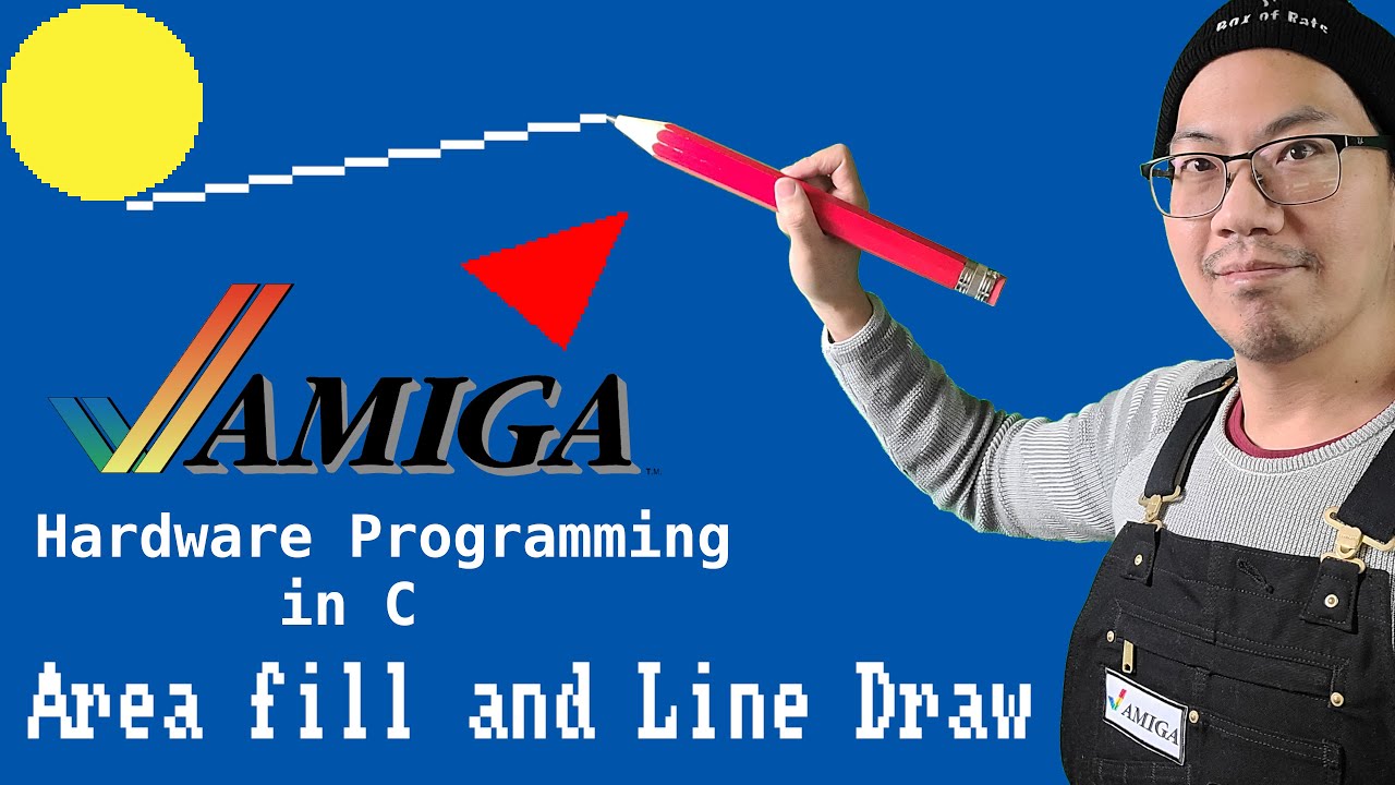 Amiga Hardware Programming in C Part 6 - Area Fill and Line Draw