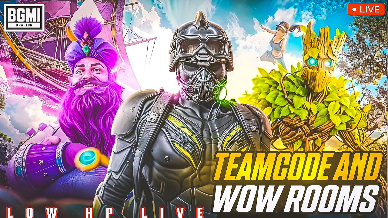 BGMI STREAMING PLAYING WITH TEAMCODE ||SUBSCRIBE TO MY CHANNEL FOR MORE GIVEAWAYS
