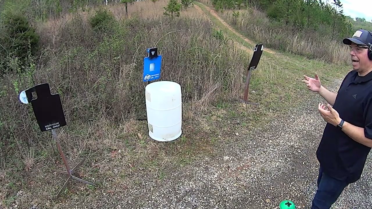 Working With CQC Steel Targets at Distance
