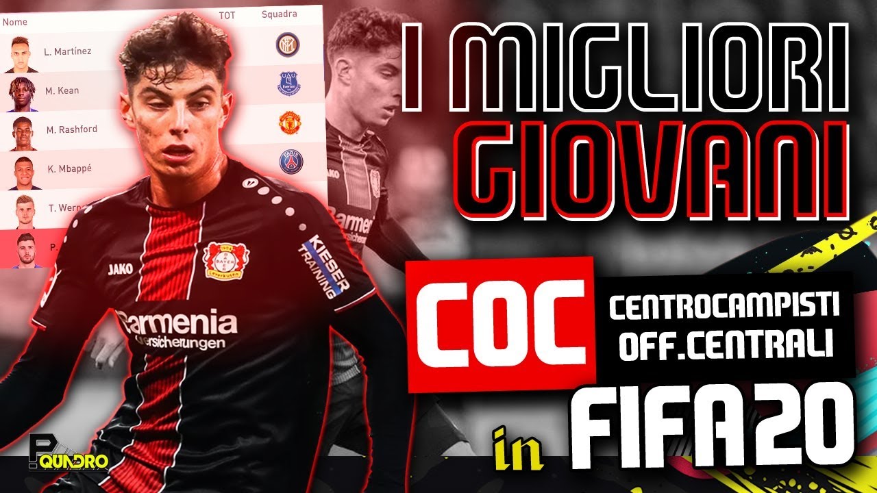 FIFA 20 carriera allenatore - I Migliori Giovani Talenti - TREQUARTISTI - COC