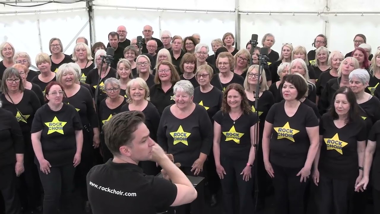 LEARN TO FLY Rock Choir Southport Food and Drink Festival 31st May 2025
