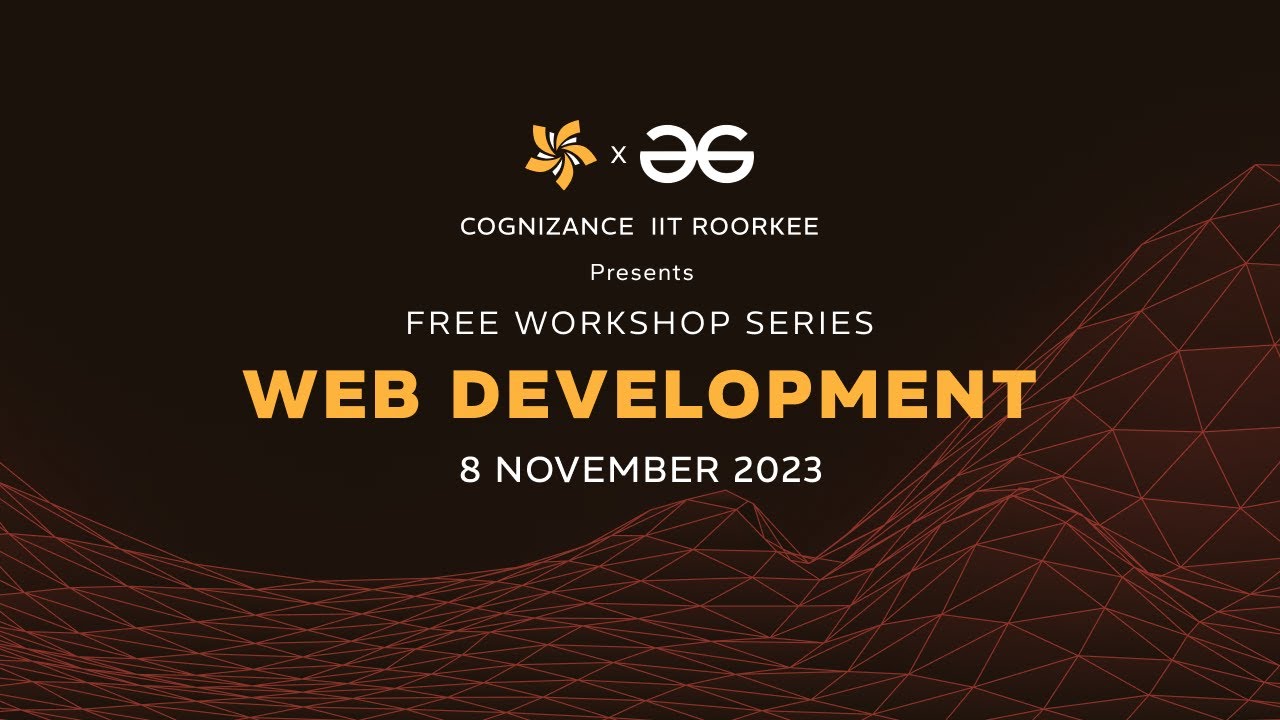 Web Development Basics || Free Workshop Series 2024