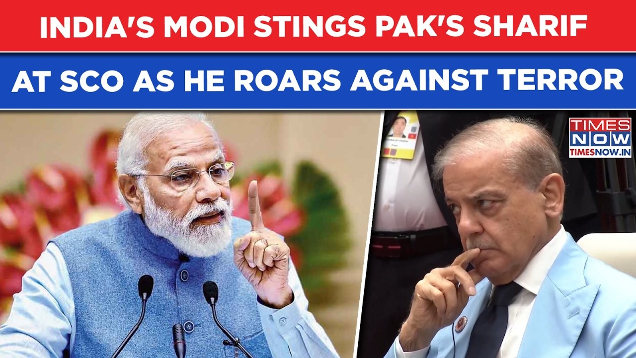 India's Modi Stuns Pakistan&rsquo;s Sharif At SCO Summit As He Talks Tough Against Terror In Kyrgyzstan