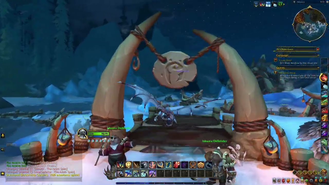 World of Warcraft ASMR Fishing