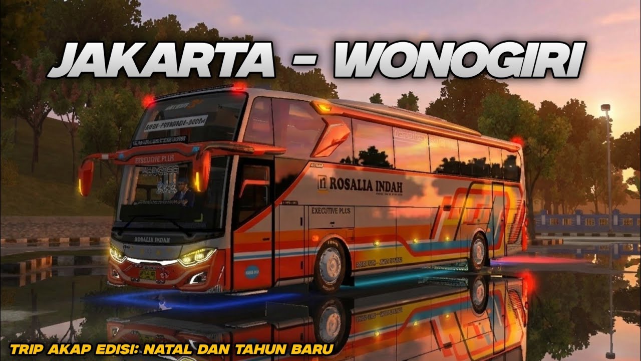 Edisi Spesial Natal & Tahun Baru: Jakarta-Wonogiri Bareng Rosalia Indah Executive Plus