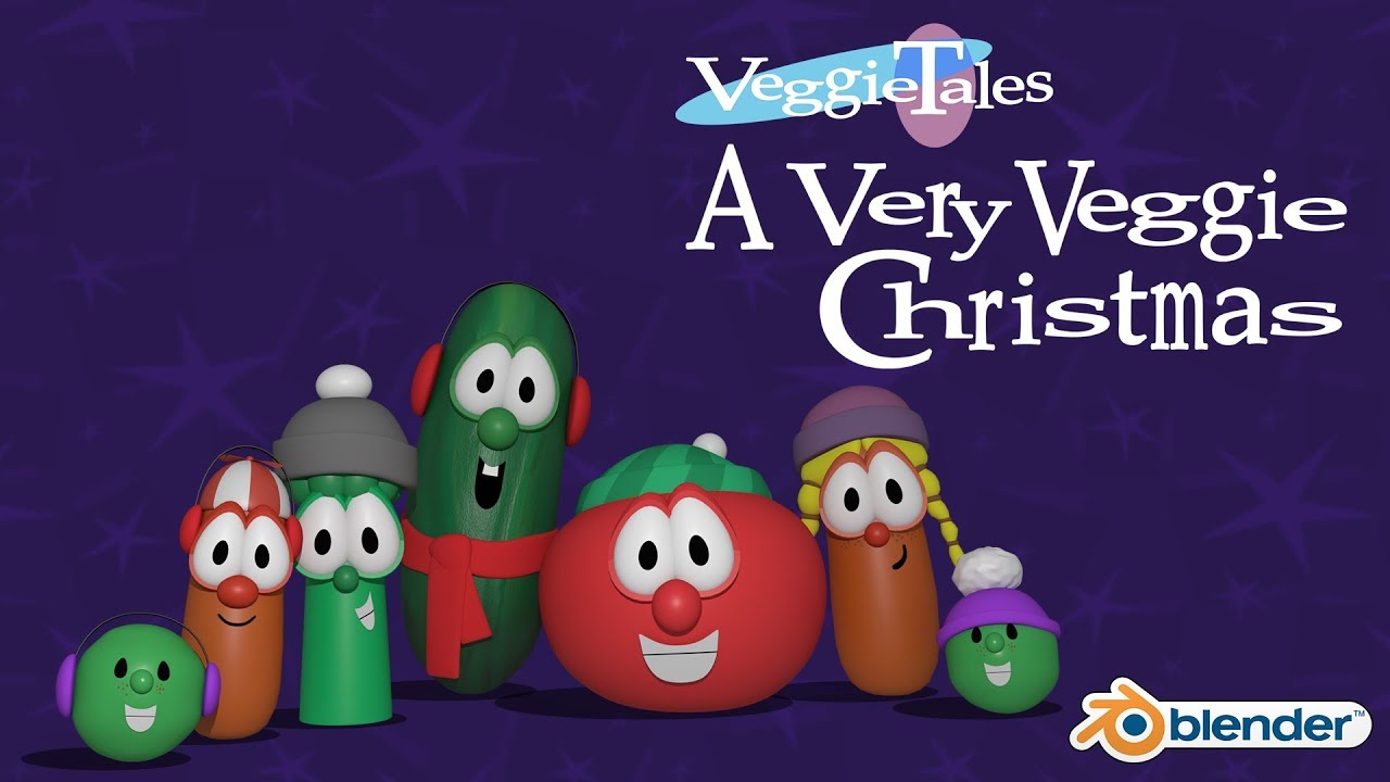 VeggieTales: A Very Veggie Christmas (1996) Animated Version