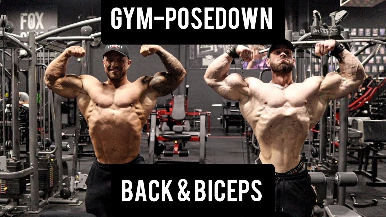 FULL BACK&BICEPS WORKOUT - POSEDOWN WITH DAAN MANSENS