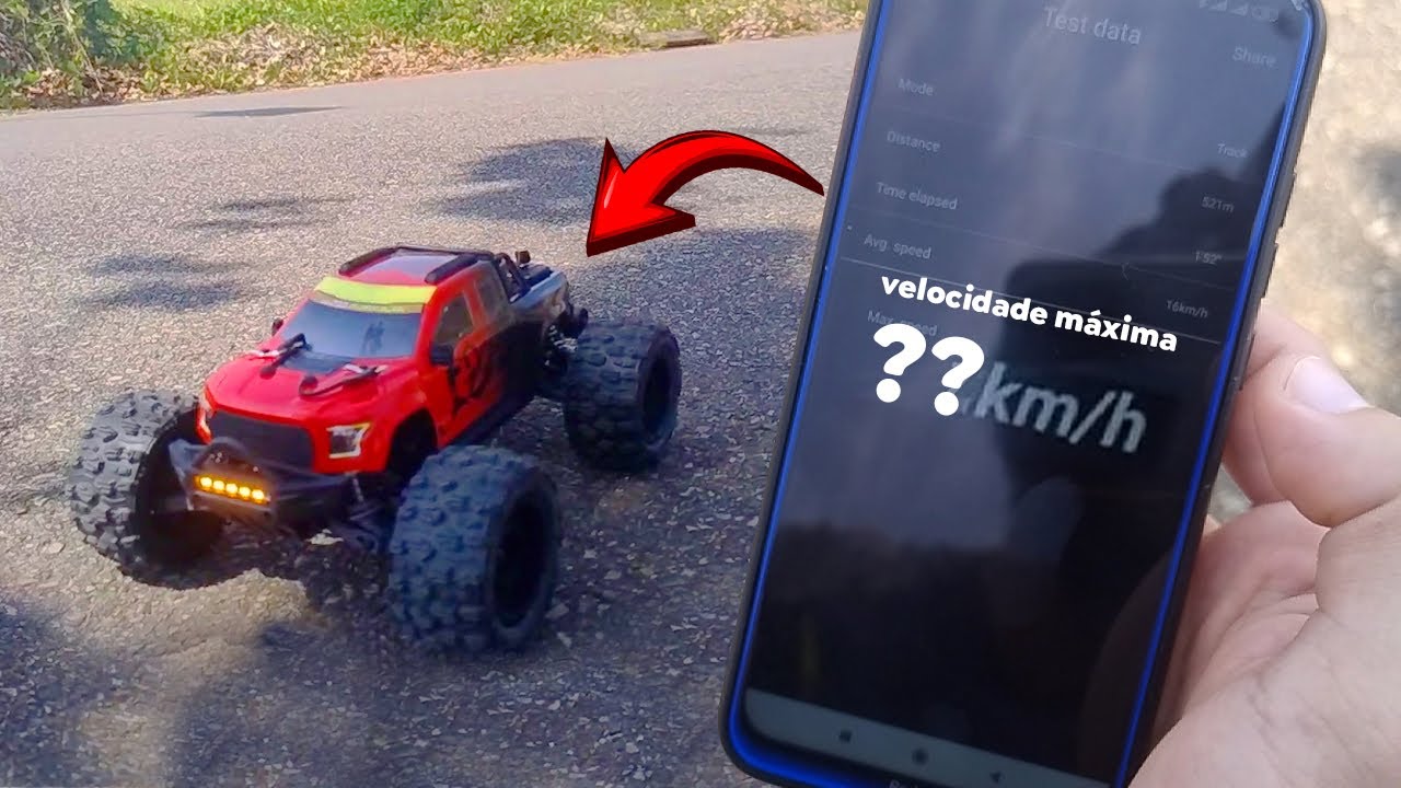 A velocidade real desse RC me surpreendeu