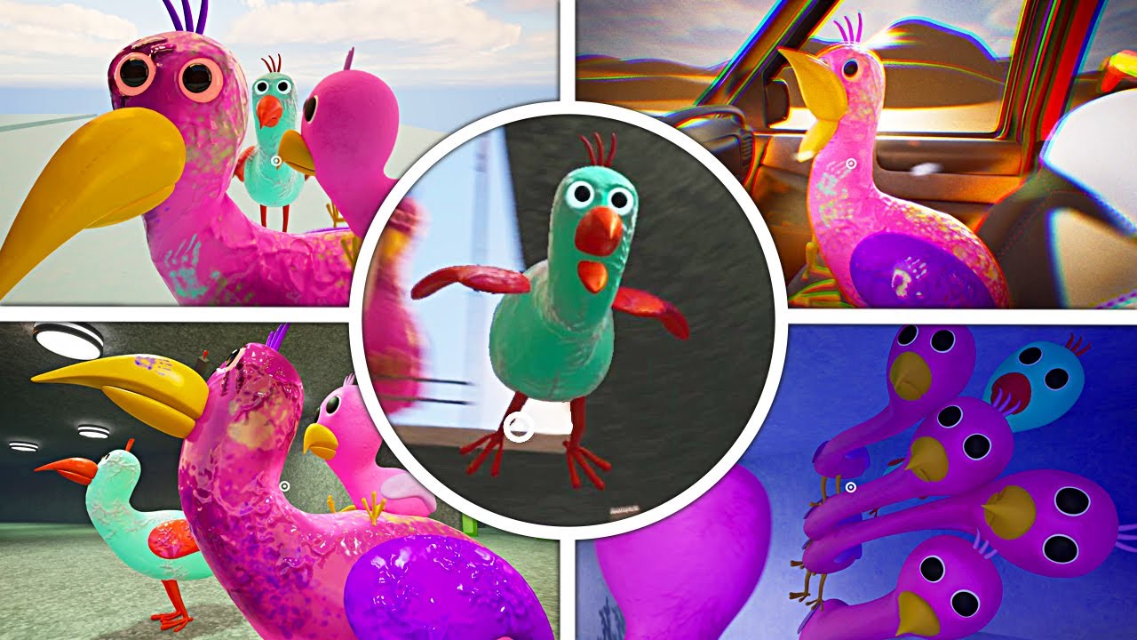 Garten of Banban 3 - Opila Bird All Secret Cutscenes