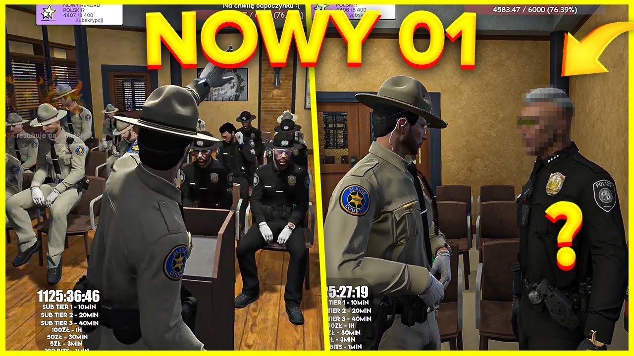 PISICELA I NOWY SZEF POLICJI NA 5CITY...