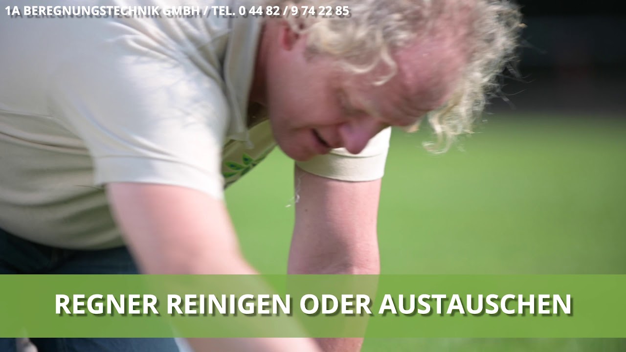 Sportplatzberegnung.de Rainbird Regner 6405 wechseln