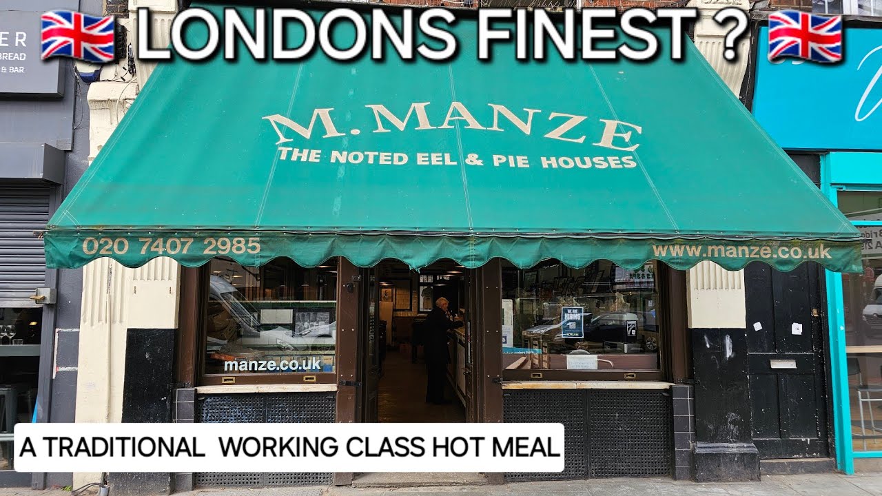 IS THIS THE MOST ICONIC PIE & MASH SHOP IN LONDON ?