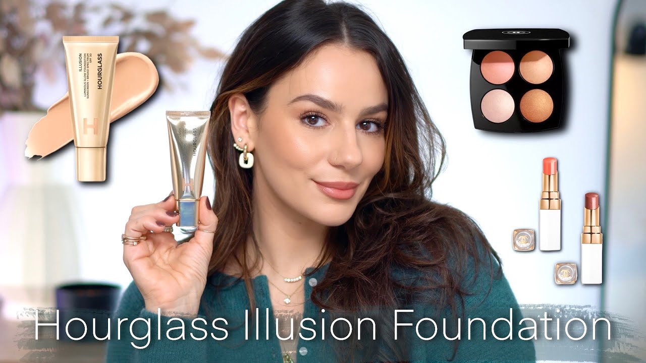 HOURGLASS ILLUSION FOUNDATION + CHANEL SPRING COLLECTION 2024: Full Day Wear Test || Tania B Wells