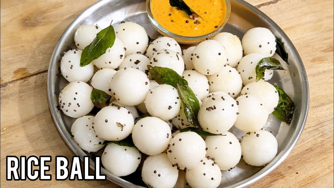 Healthy Rice Ball Recipe 🍚| Quick and Easy Breakfast Recipe 😋| 