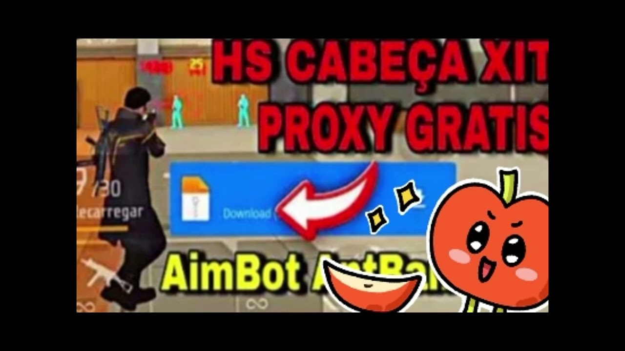 HS PROXY VIP GRATIS AIMBOT ANT BAN CABE&Ccedil;A ATUALIZADO LINK DIRETO XIT NOVO PROXY HS COM HOLOGRAM