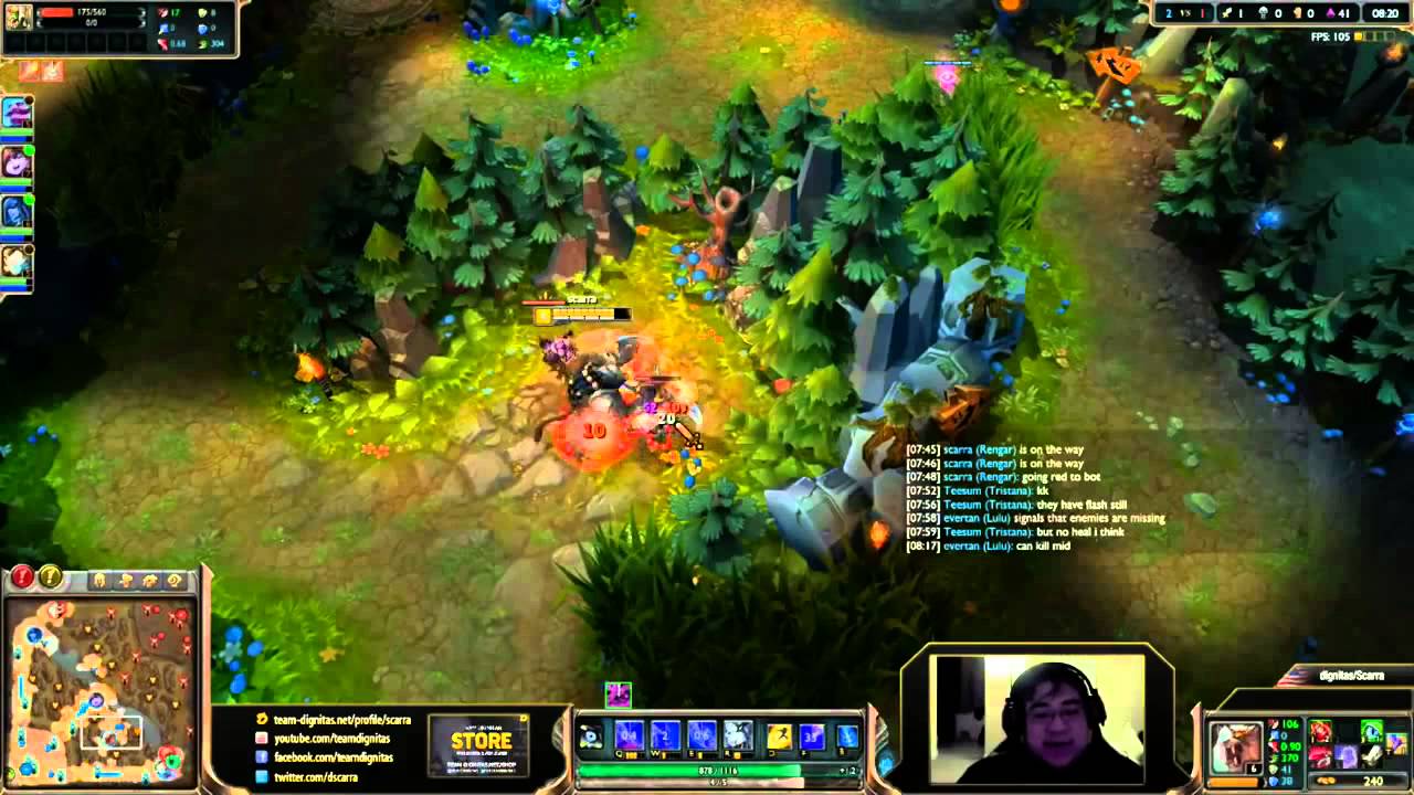 Scarra - Rengar vs Amumu - jungle (Challenger)