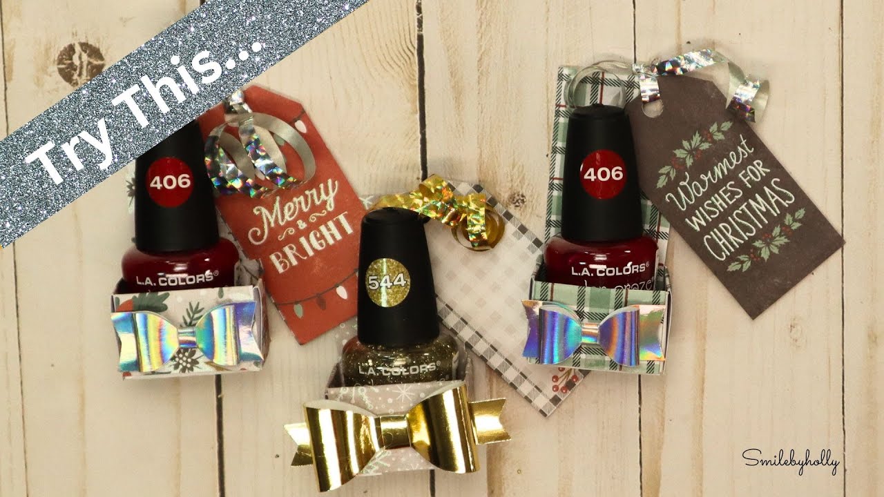 Nail Polish Holder- Great Gift Idea- Christmas in July!