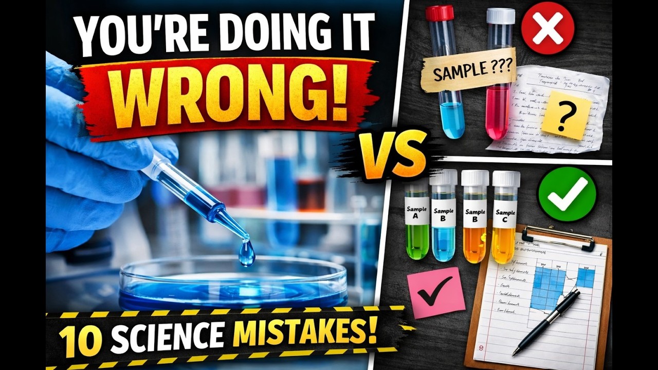 10 скрытых лабораторных ошибок, которые испортят ваши эксперименты в 2026 году (и как их исправить)