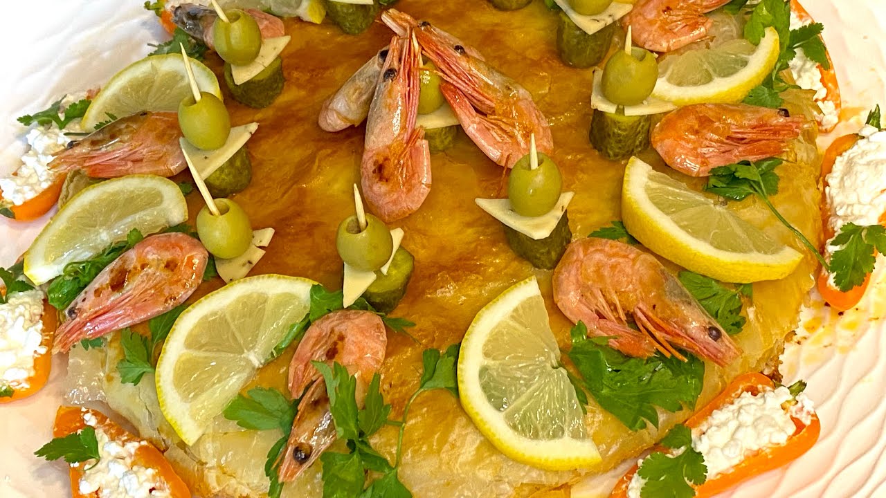 بسطيلة بالحوت بإضافات جديدة و النتيجة خياااال و غير مكلفة 😇😇pastilla marocaine poisson revisitée