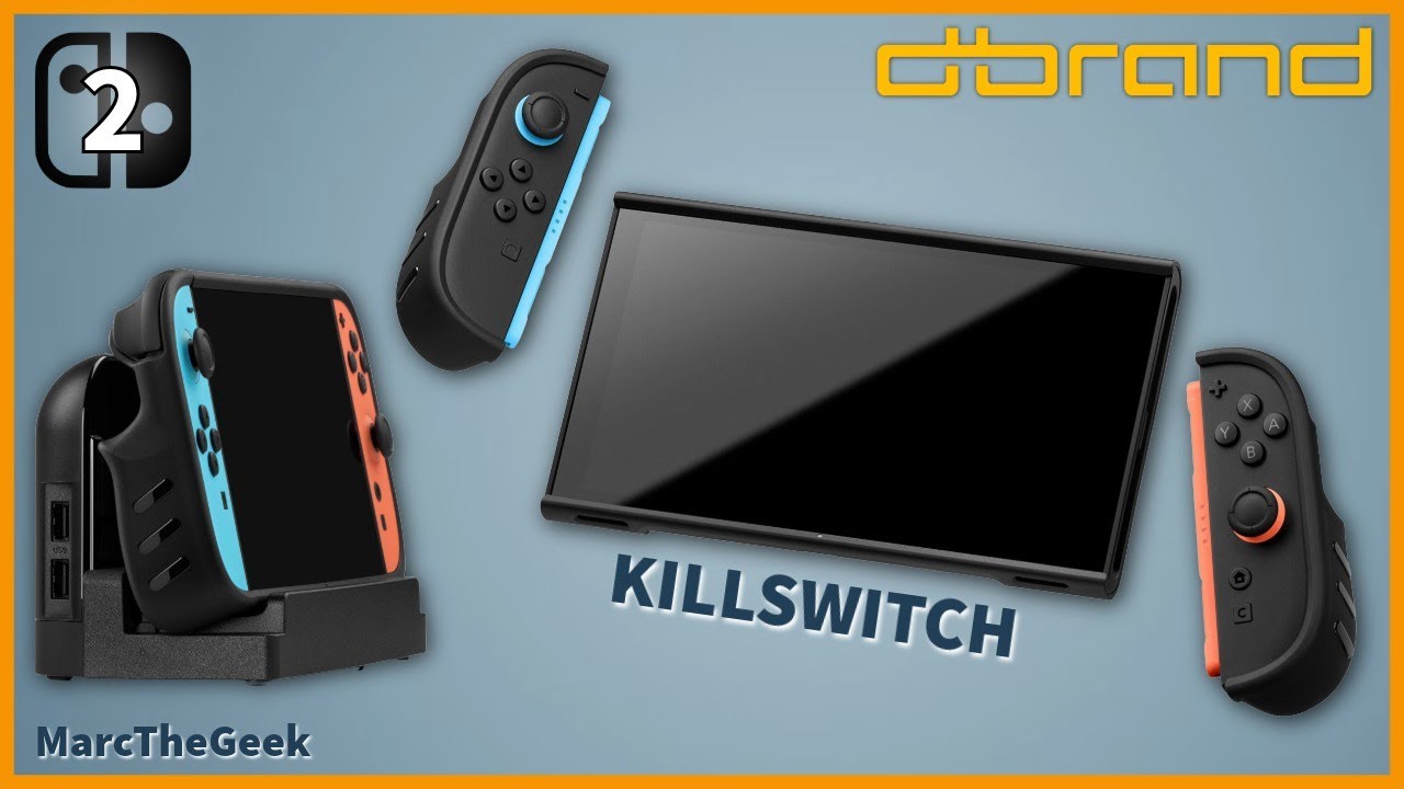 Nintendo Switch 2 DBRAND KILLSWITCH Set Hands-On