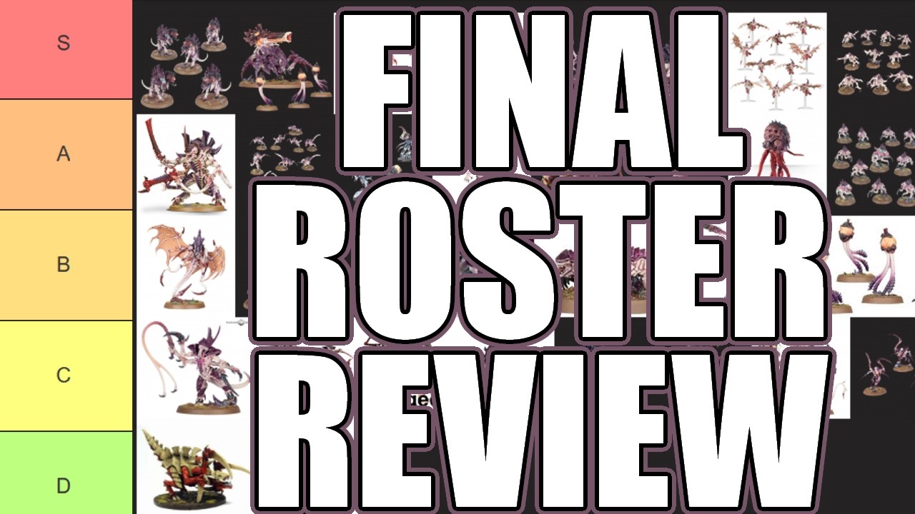 MY FIRST & LAST TYRANIDS TIER LIST OF 10TH EDITION!! // Warhammer 40K Tyranids Meta Discussion