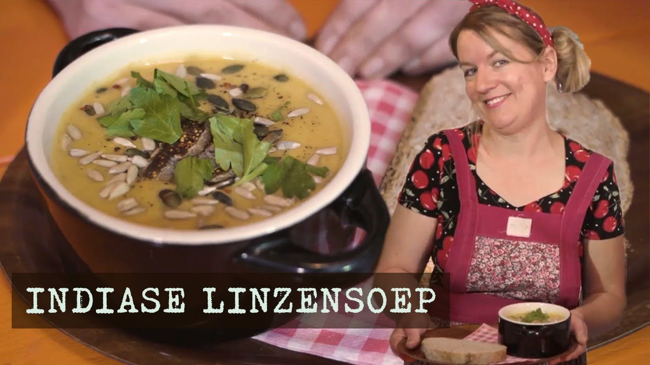 Biologische Indiase Linzensoep | SOEPP KOOKT #1