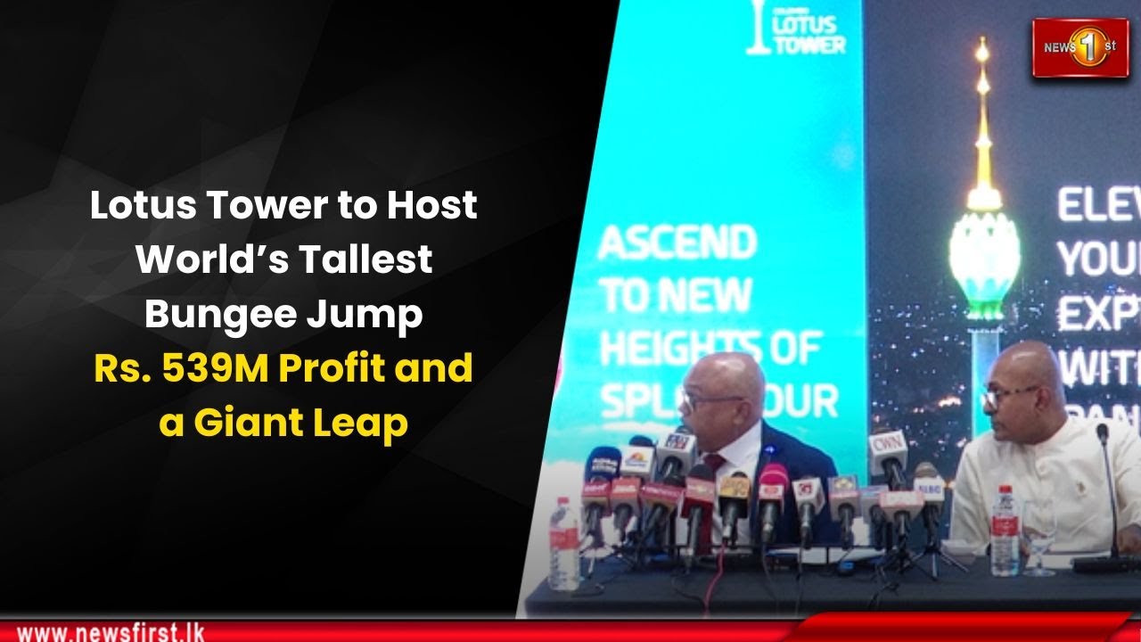 В башне Lotus Tower пройдет самый высокий в мире прыжок с тарзанки: прибыль 539 млн рупий и гиган...