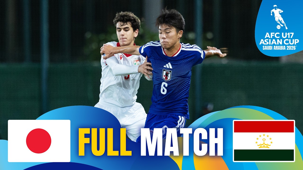 Japan vs Tajikistan | Full Match | Quarter-Finals &ndash; AFC U17 Asian Cup&trade;