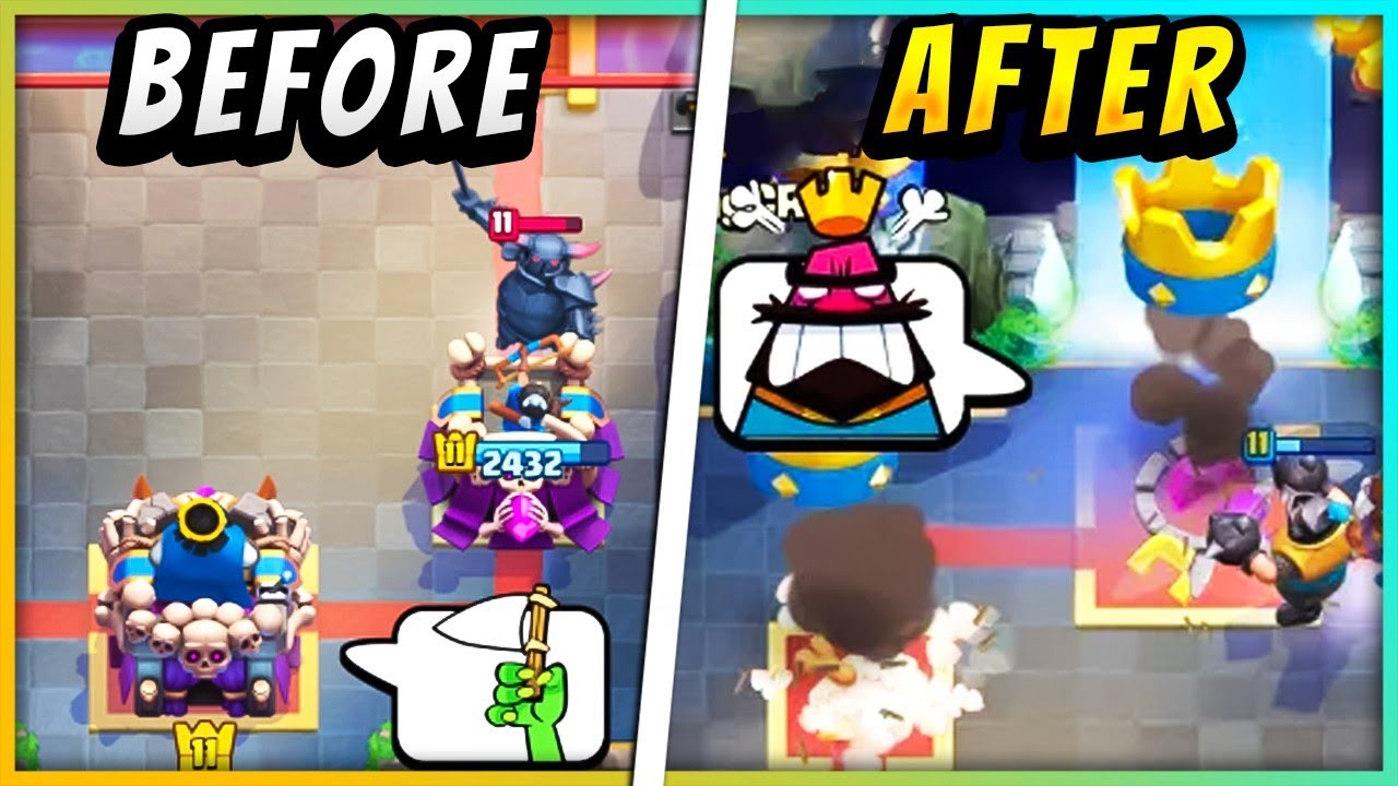 I FAKE QUIT GAMES in Clash Royale