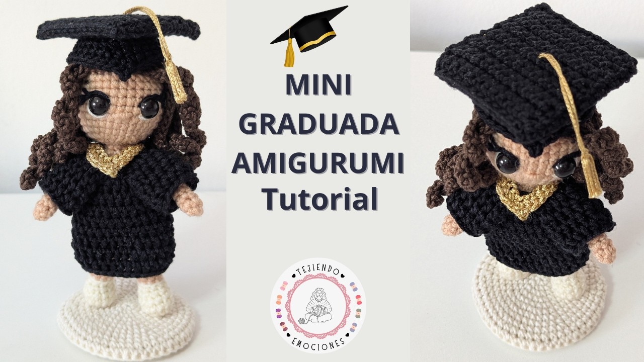 Mini Graduada Súper Tierna 🎓✨ Tutorial paso a paso | Ideal para ventas en fechas de graduación