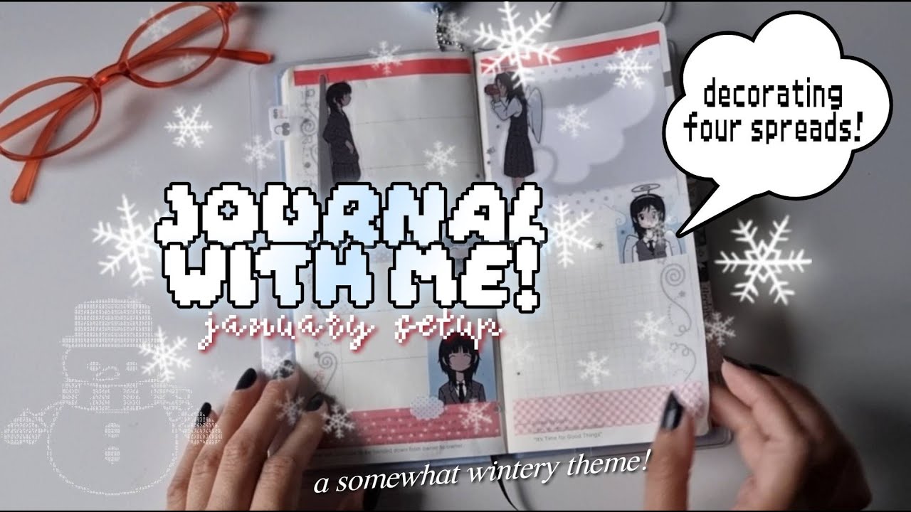 2026 hobonichi weeks ❄️ late january setup ☆ journal with me 
