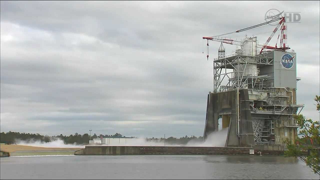 NASA's New J-2X Upper Stage Rocket Engine Passes Major Static Test Firing