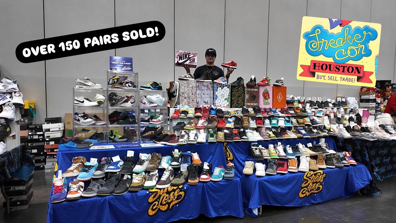SneakerCon Houston! 🤠 Over 150 Pairs Sold!