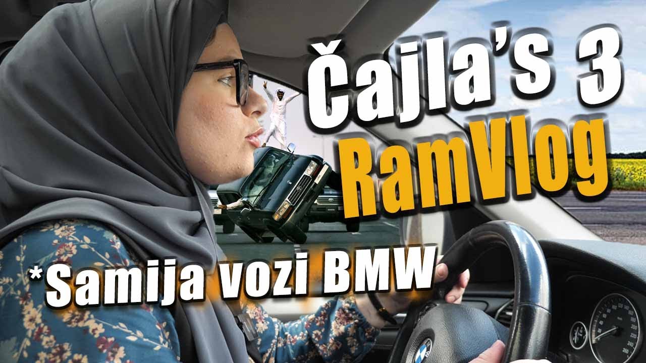 SAMIJA UZELA BMW DA VOZI A JA SA MAMOM SADIM HADŽIBEG - Čajla's RamVlog 3 *paketići u Modrinju* 2024
